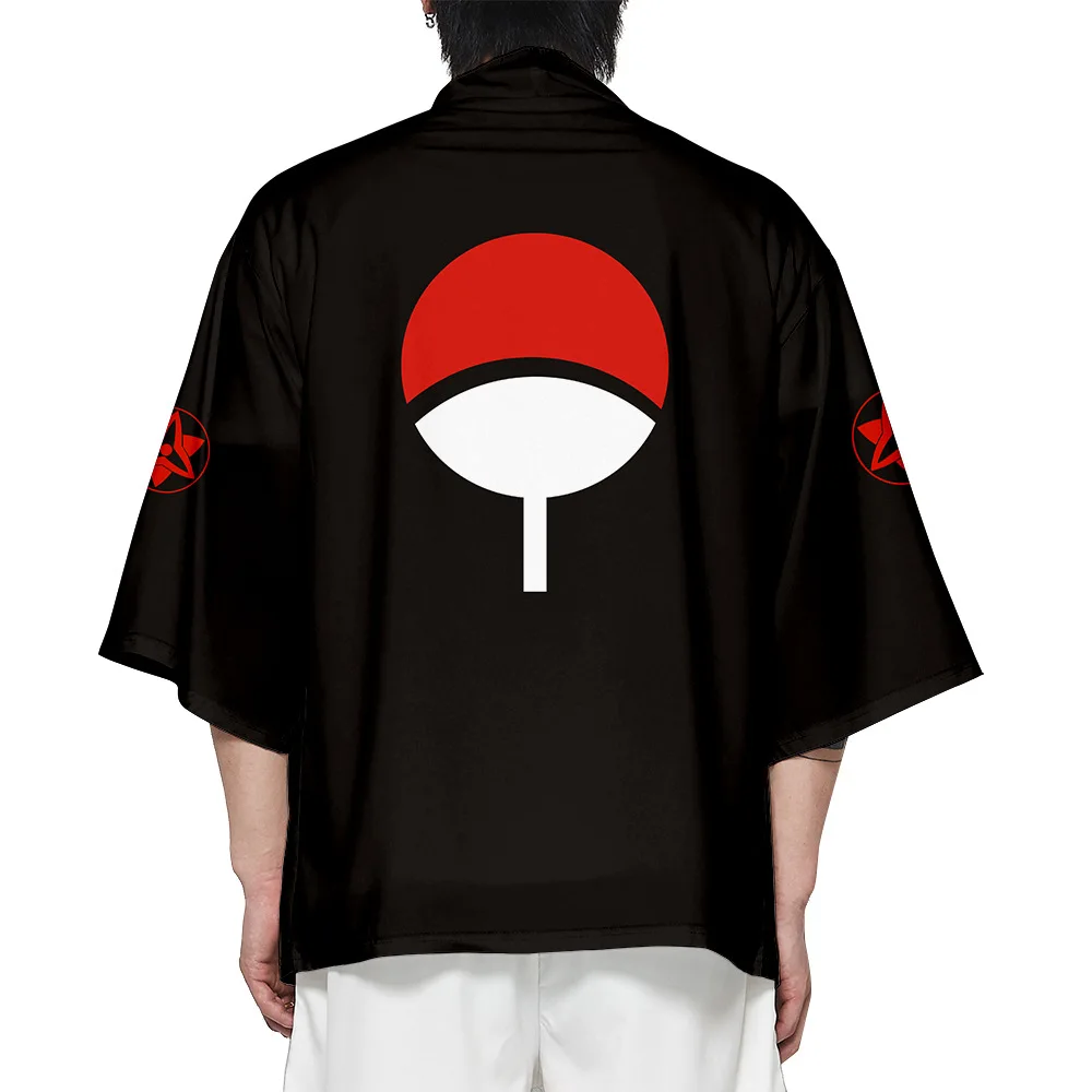 Кимоно для косплея удзумаки из аниме Красное Облако мужчин и женщин хаори юката