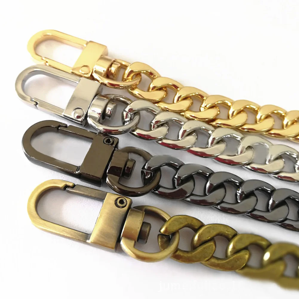 

Durable Long Metal DIY Replacement Belt Accessories Easy Install Shoulder Strap Fashion Electroplated Bag Chain