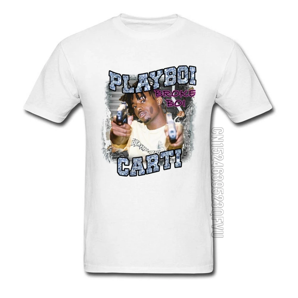 Забавная футболка Playboi Carti Shoota футболки в стиле хип хоп с рок группой мужские