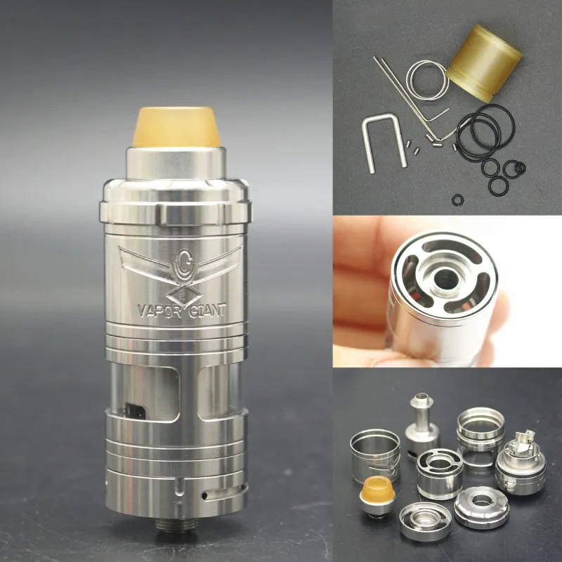 Vapesoon VG V6S Vapor Giant MTL RTA 5 мл Емкость 23 мм 316 бак из нержавеющей стали для испарителя