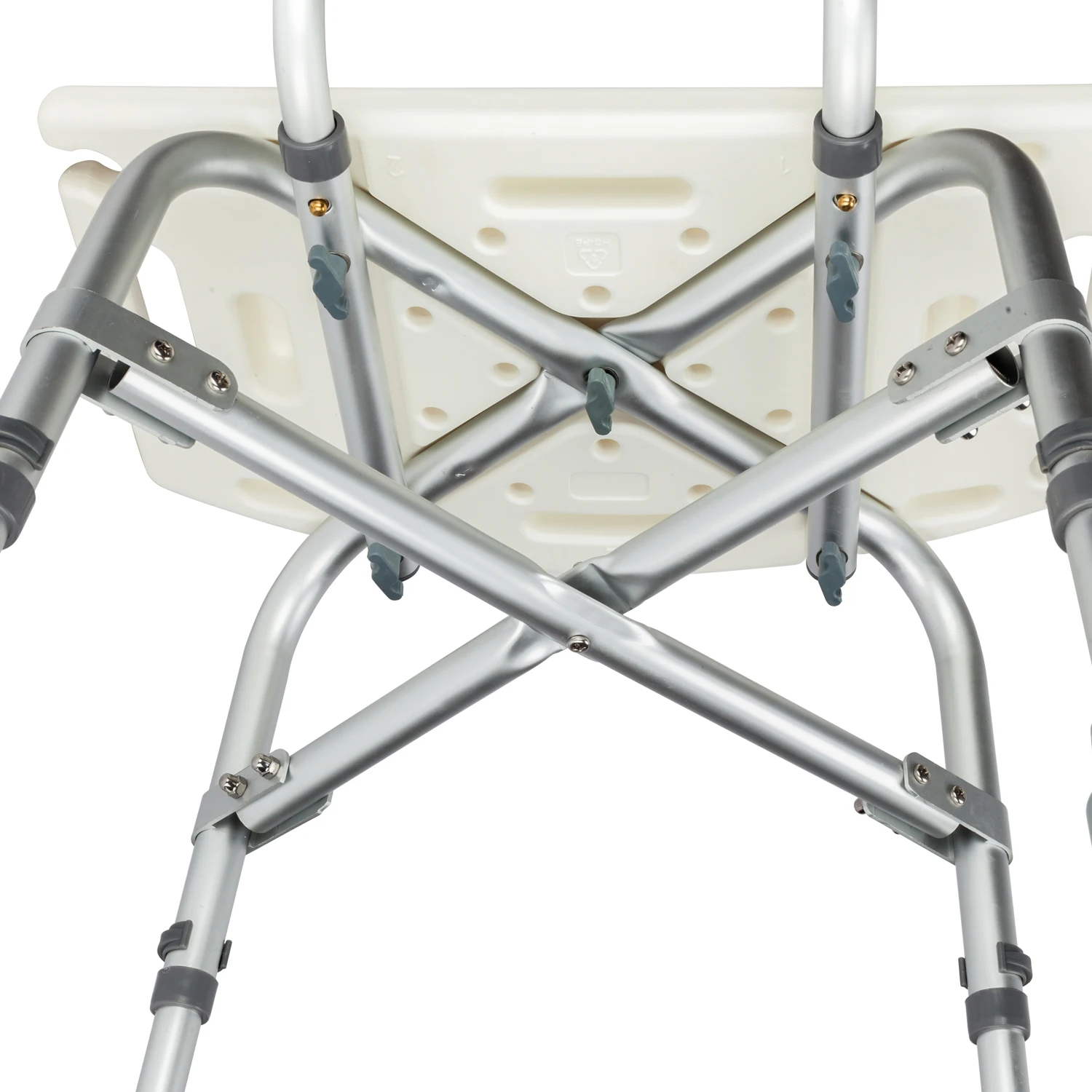 

Heavy-duty Aluminum Alloy Bath Chair with Backrest Perfect For The Elderly And The Pregnant To Reduce Risk High Quality
