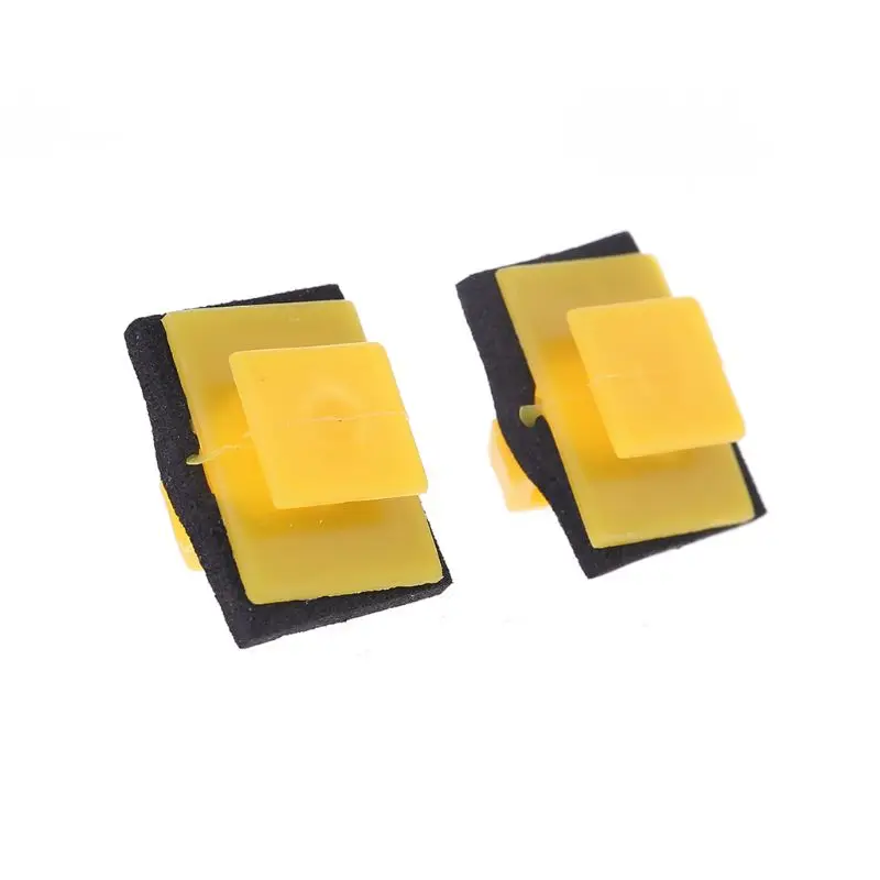 

50 Pcs Door Guard Plate Clip For Hyundai Elantra Tucson Cerato Sportage Seahorse Yellow+Black Plastic replacement