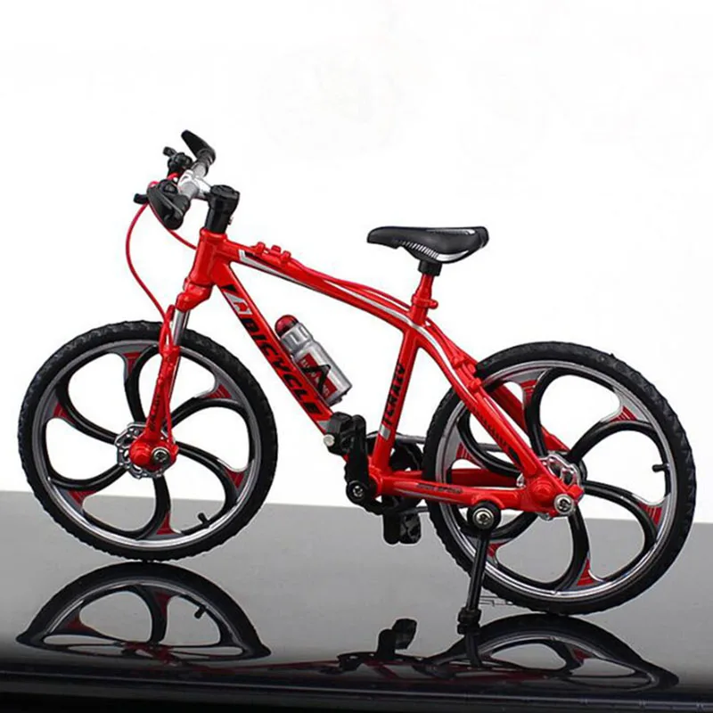 

1:10 Metal Mountain Off Road Bicycle Model Toys Racing Cycle Cross Mountain Bike Replica Collection Diecast for Children's Gift