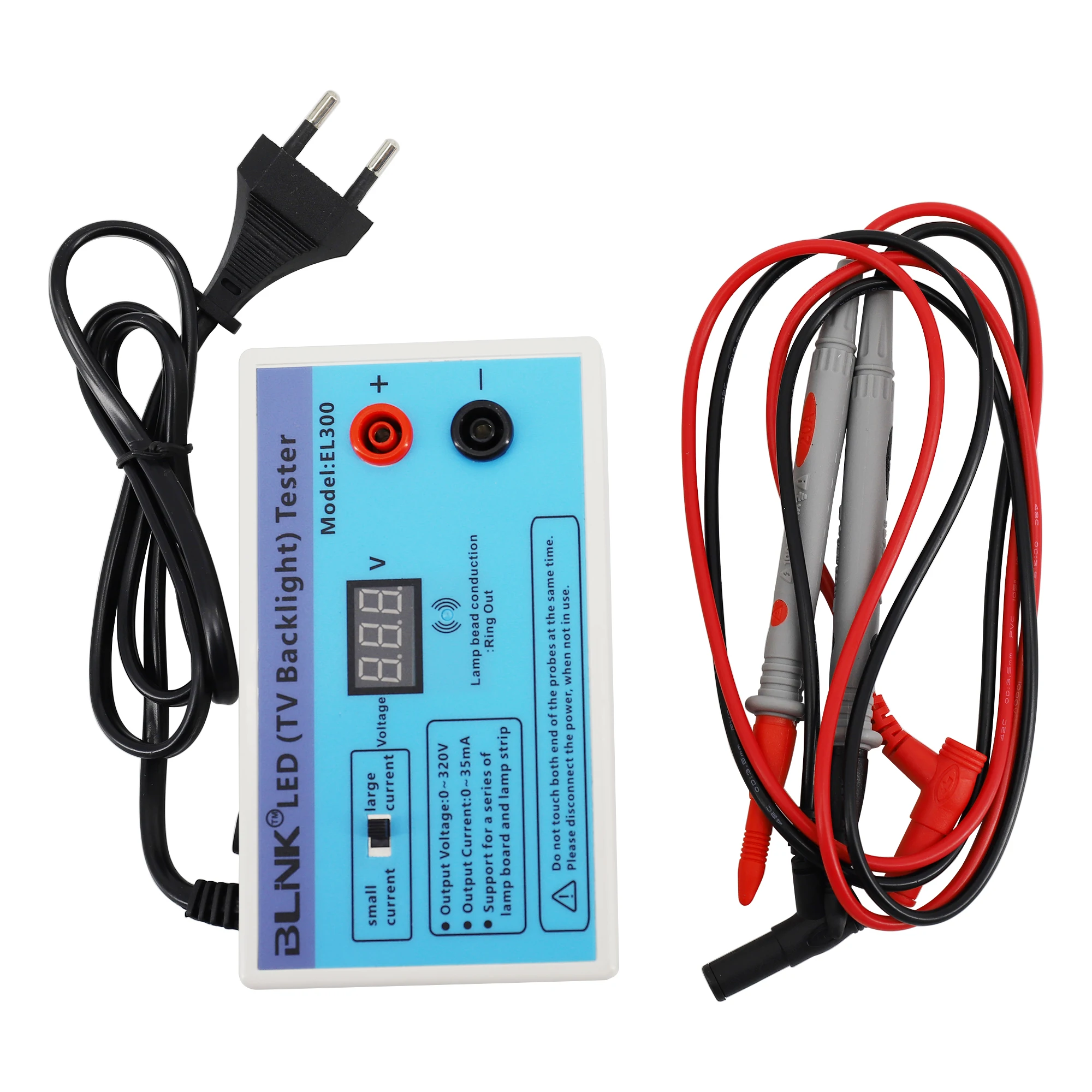

0-320V Output LED TV Backlight Tester LED Strips Test Tool with Current and Voltage Display for All LED Application