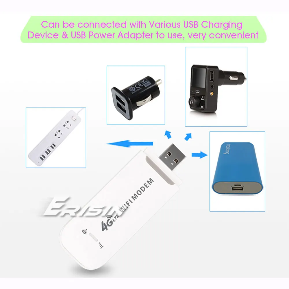 ES246 беспроводной 4G USB модем интерфейс LTE ключ палка Wi-Fi роутер сети для Android радио