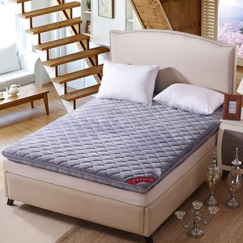 Фланелевая Теплая Бархатная матраса Королевского Queen ПОЛНЫЙ Twin Размеры