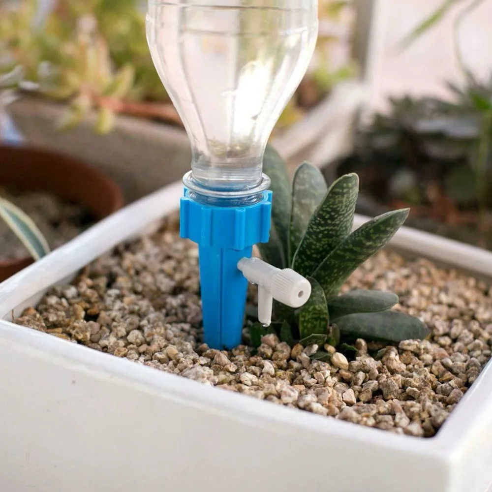 

12PCS Garden Plant Automatic Irrigation Tool Spike Flower Supplies Self-Watering Device Self Watering Planters jardin jardineria