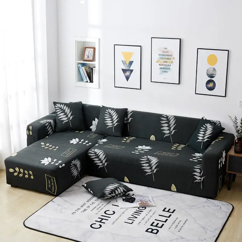 

Geometric Patterns Couch Cover Corner Sofa Cover Elastic Cover For Sofa Living Room 3 Seater
