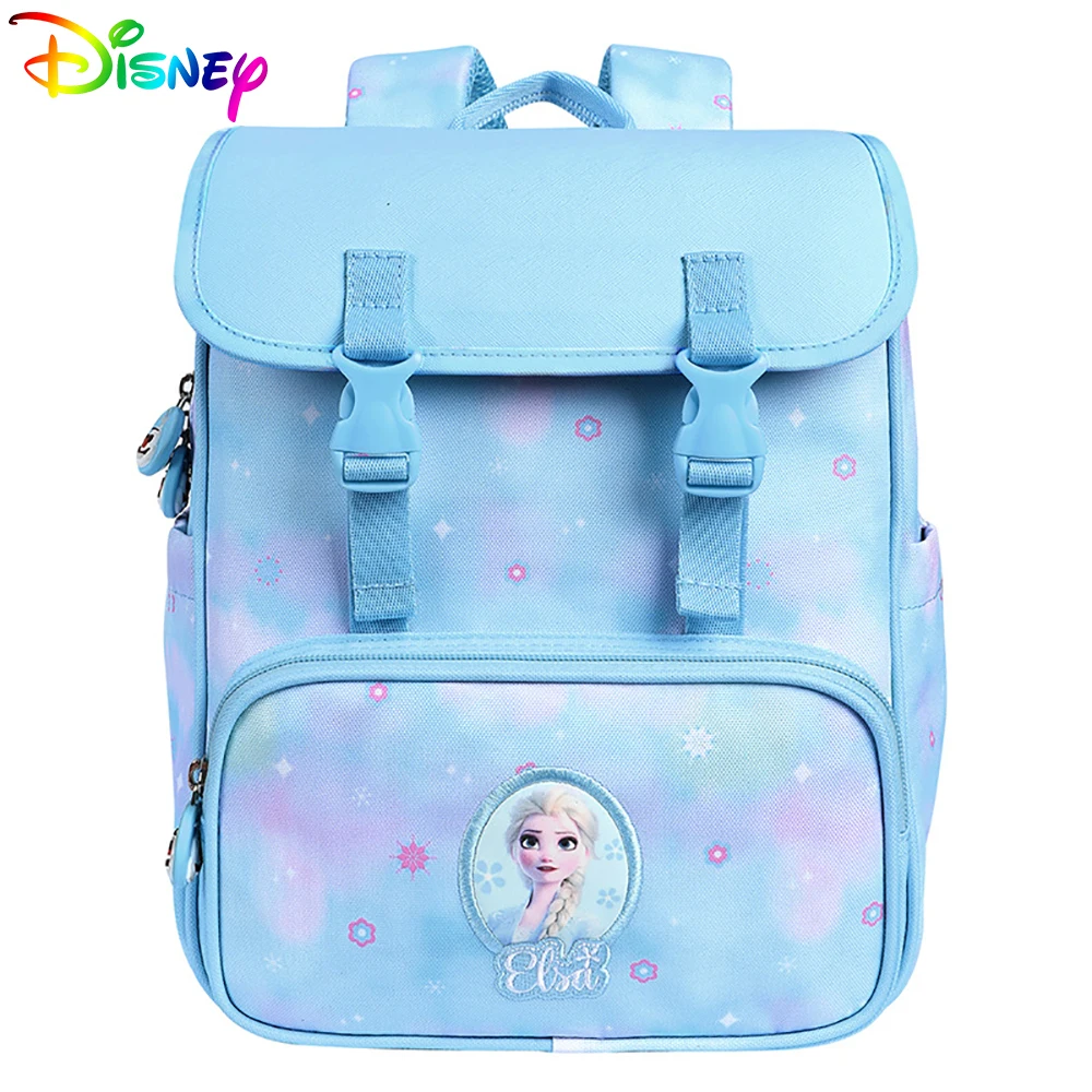"Детский дышащий школьный рюкзак для девочек, с принтом «Холодное сердце»"