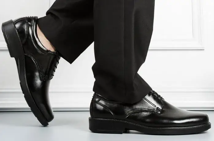 Мужская обувь сезон весна новая модель из натуральной кожи без шнуровки