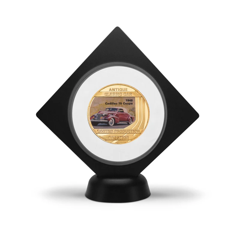 coin1 with stand WR старинные классические автомобильные золотые коллекционные монеты с держателем Cion памятная металлическая монета медаль сувенирный подарок набор дропшиппинг - Цвет: coin1 with stand