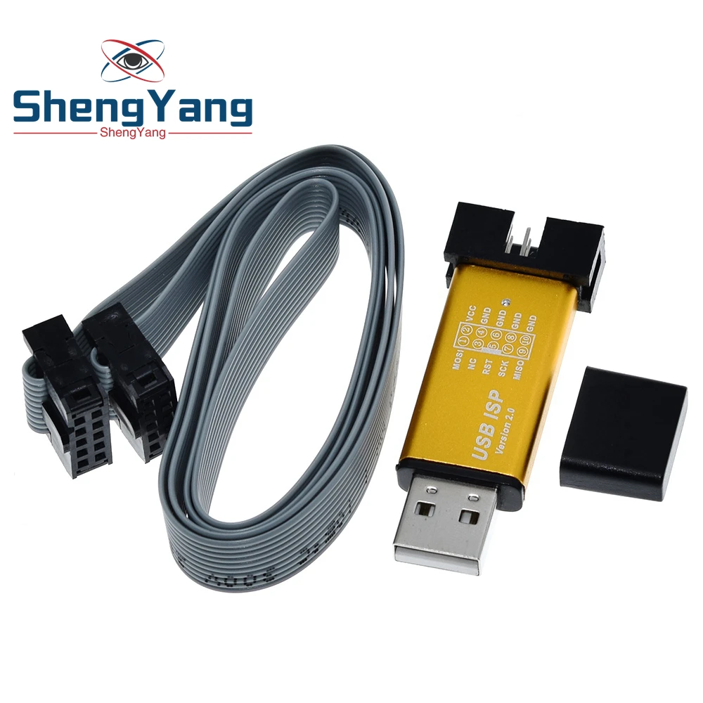 USBASP USBISP ISP программатор загрузчик для Arduino 51 ATMEL AVR с поддержкой 64 бит Win7 и 32 бит Win98 WinMe Win2000 WinXP Win Vista