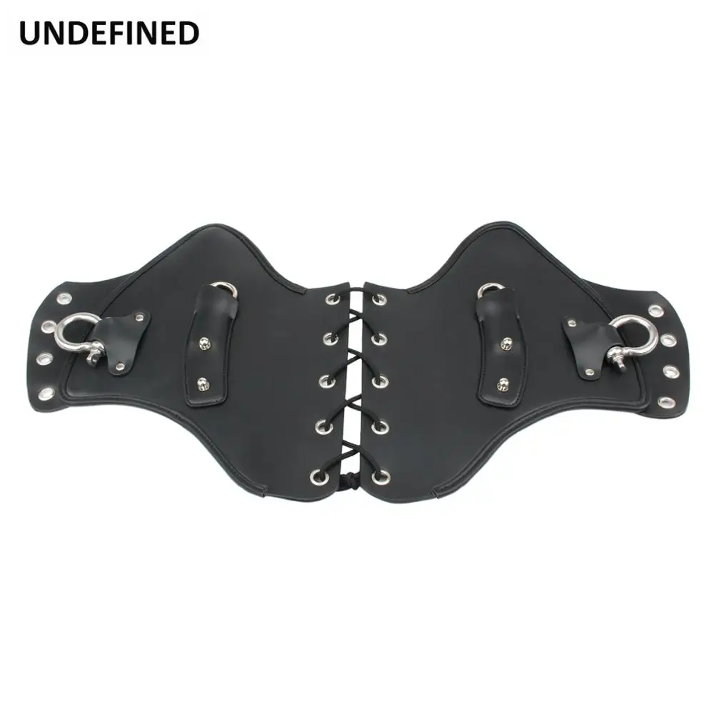 Универсальный тепловой седло щит дефлекторы из искусственной кожи черный для