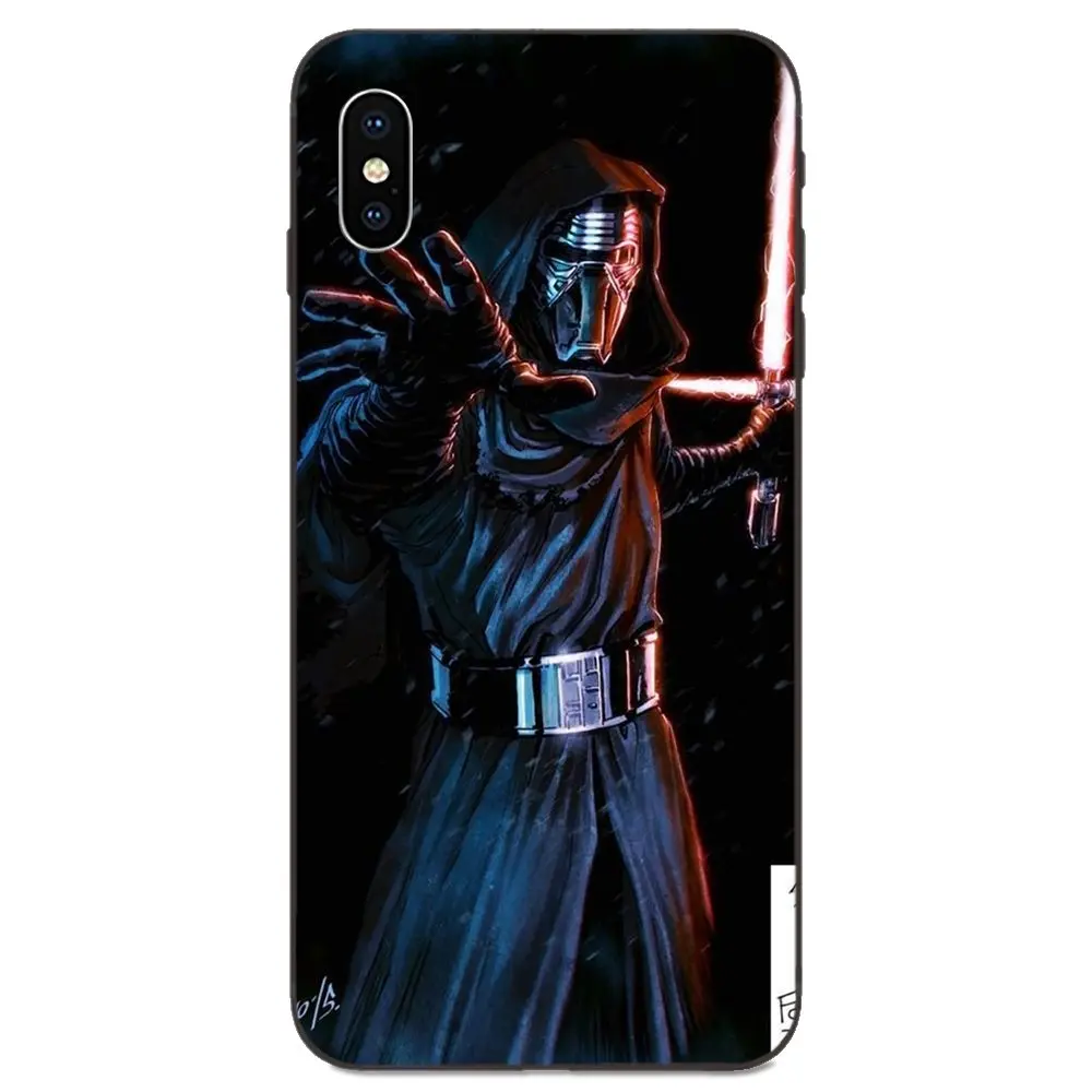 Телефон из ТПУ на заказ Kylo Ren для Huawei Honor 5A 6A 6C 7A 7C 7X 8 8A 8C 8X 9 9X 10 10i 20 Lite