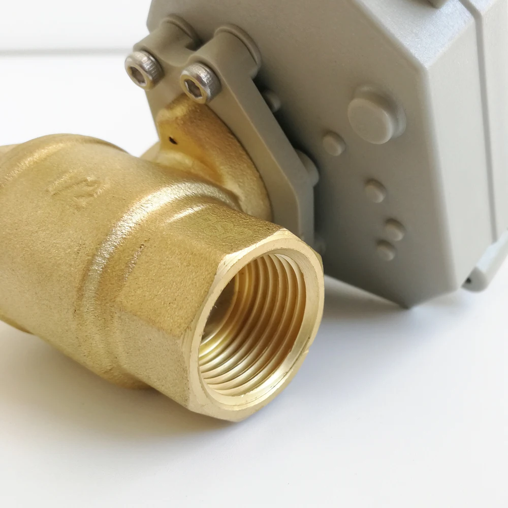 Фотоэлемент промышленного качества DC5V 2/3/5/7 Провода BSP/NPT Female 1/2 ''(DN15) латунный