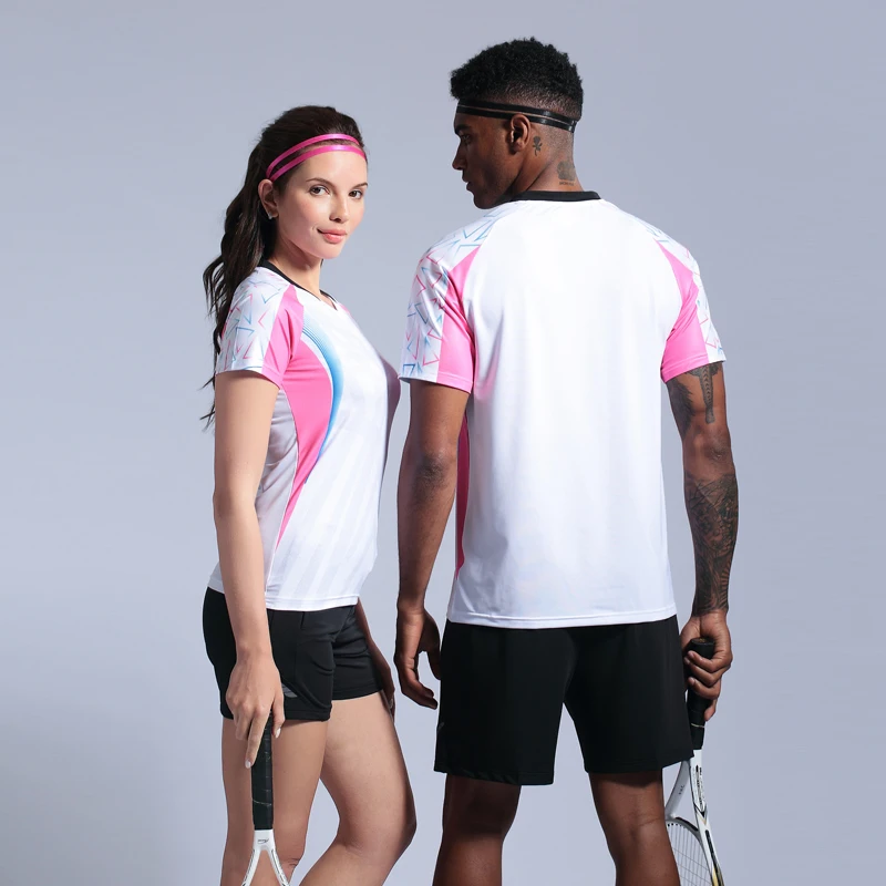 Новая одежда для бадминтона мужчин/женщин теннисные майки Бадминтон Спорт