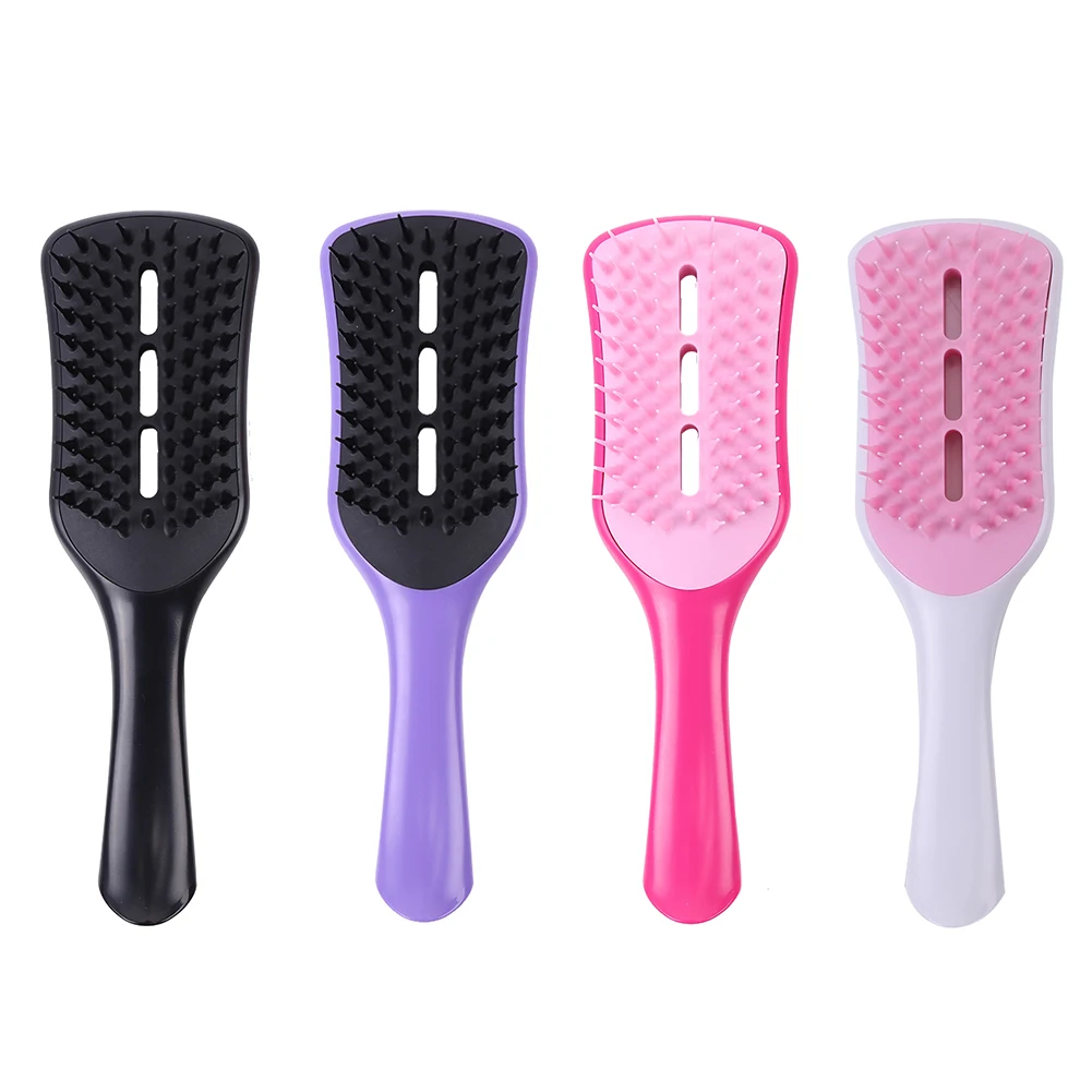 

1pc Anti-static Massage Hair Brush Hairdressing Tools No Tangle Detangle Shower Combs For Salon Barber Styling Tools