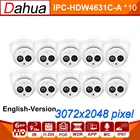 Dahua 6MP IP-камера IPC-HDW4631C-A Обновление от IPC-HDW4431C-A POE Mini Dome Cam Встроенный микрофон CCTV Camera Metal 10 шт.лот