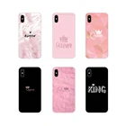 Аксессуары чехлы для телефонов Samsung Galaxy J1 J2 J3 J4 J5 J6 J7 J8 Plus 2018 Prime 2015 2016 2017 принцесса король королева