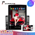Автомагнитола AMPrime, 9,7 дюйма, 2DIN, Android 9,0, 2 + 32 ГБ, GPS, FM, Wi-Fi