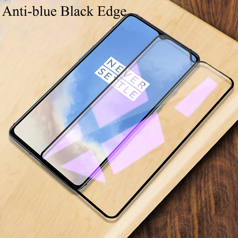 Закаленное стекло для Oneplus 7 7 T, Защитное стекло для экрана, матовое, матовое, против синего излучения, для One Plus 7 7 T, Oneplus 7 T, защитная пленка