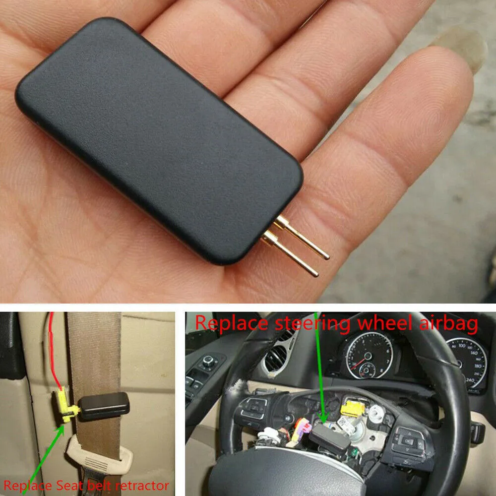 

1PC Airbag Emulator Black Bypass Car Fits Most Airbag Srs Systems SRS New