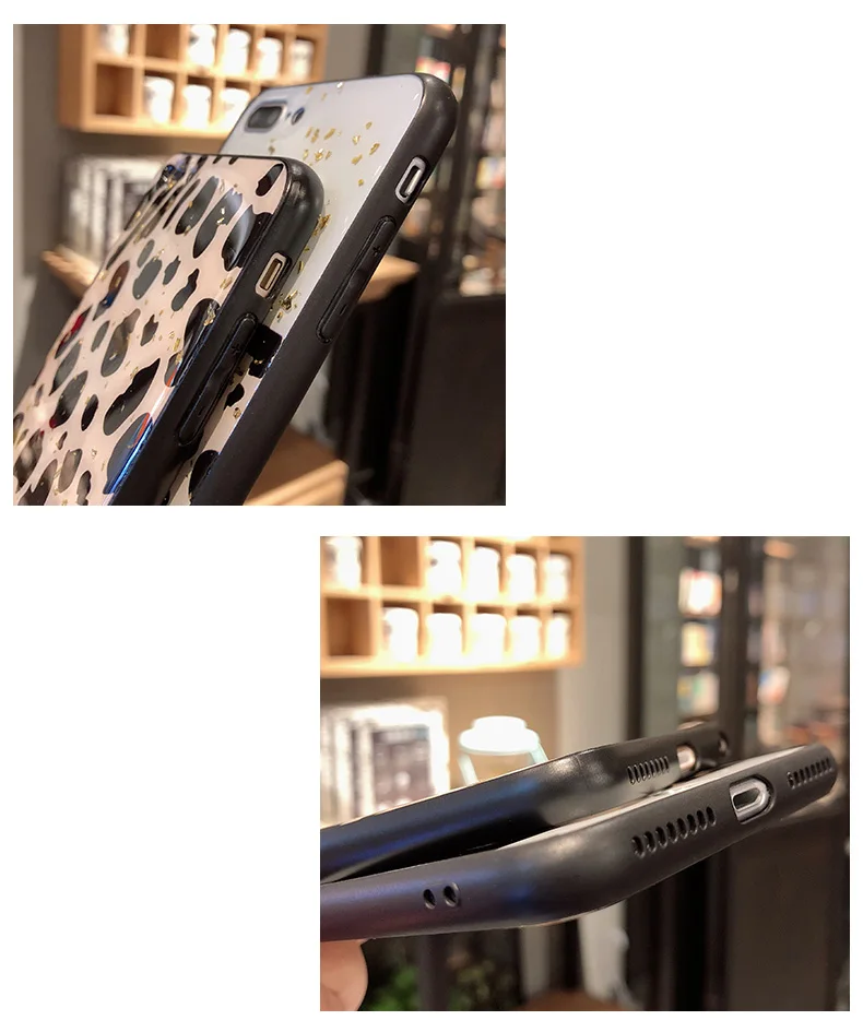 Leopard Print Phone Case Cover for iPhone 8 7 6 6S Plus 11 12 Pro X Xs Max XR - Luxury Shining Soft Case, Colorful Fashion Shell image 6