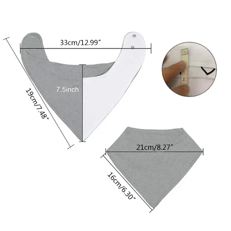 

J60B 4 Pcs Newborn Solid Color Cotton Bibs Infant Burp Cloths Kids Saliva Towel Shower Gift for Baby Girls Boys