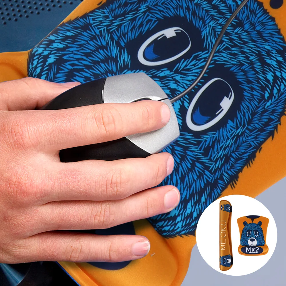 

1 Set Office Pad Wrist Support Wrist Rests Gaming Non-Slip Rest Support