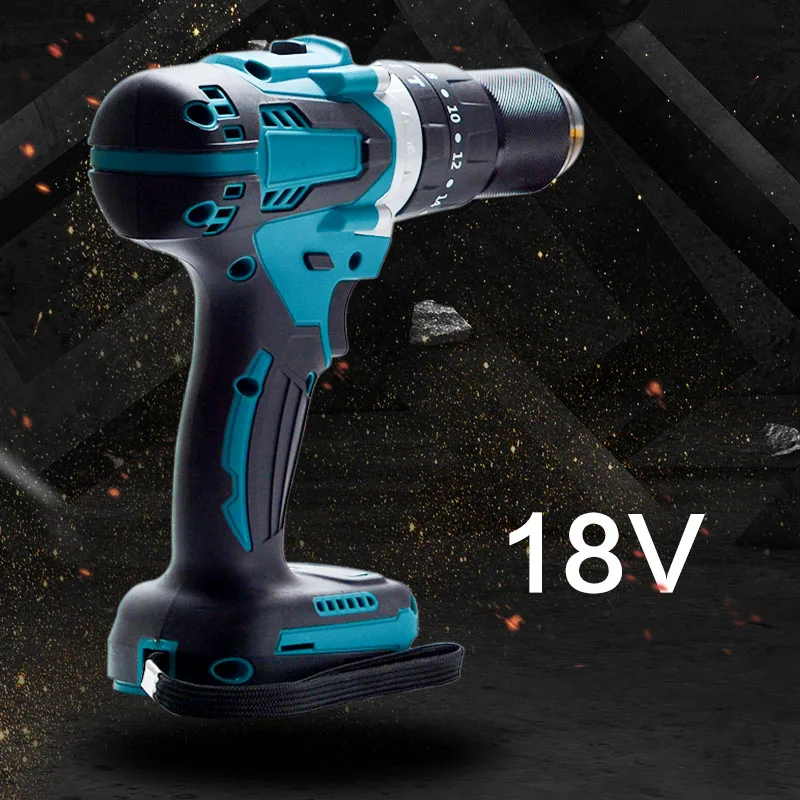 Аккумуляторная ударная дрель 3 в 1 для Makita 18 100 Н · м | Инструменты