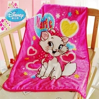 cartoon cute pink marie cat lilo stitch babies children blanket throw 70x100cm cobertor kids pet on crib plane sofa bed cover