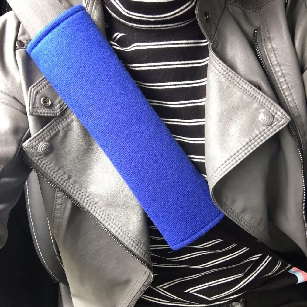 1 пара Авто Накладка для ремня безопасности автомобиля сиденье Наплечная Подушка