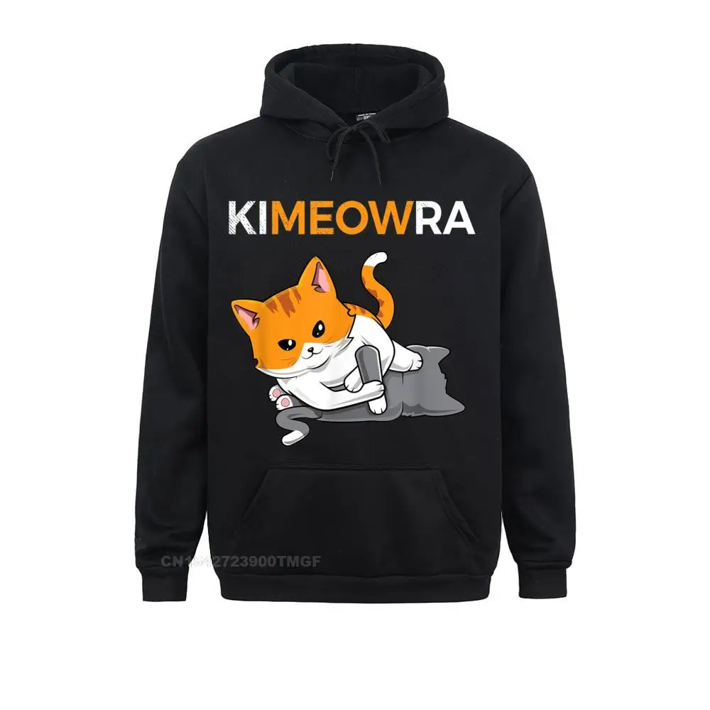 Jiu jitsu Kimura Nette Kawaii Katze Lustige BJJ Übergroßen Hoodie Sweatshirts Anime Fitness Engen Hoodies Mode Sportkleidungen Herren