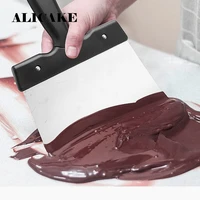 stainless steel chocolate temperature regulating scraper integrated specialty cake biscuit baking tool