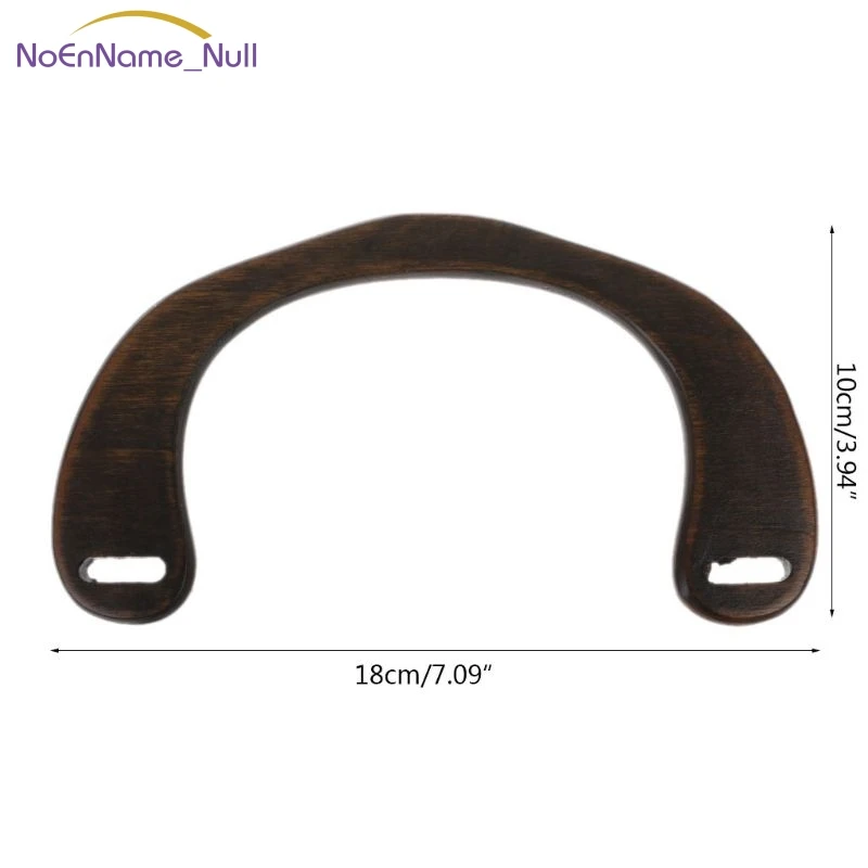 

U Shape Wood Bag Handle for DIY Handbag Shoulder Bag Making Tool JUL29