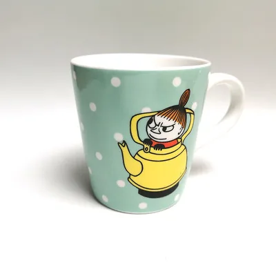 Фарфоровая чашка с изображением из мультфильма MOOMIN - Цвет: c