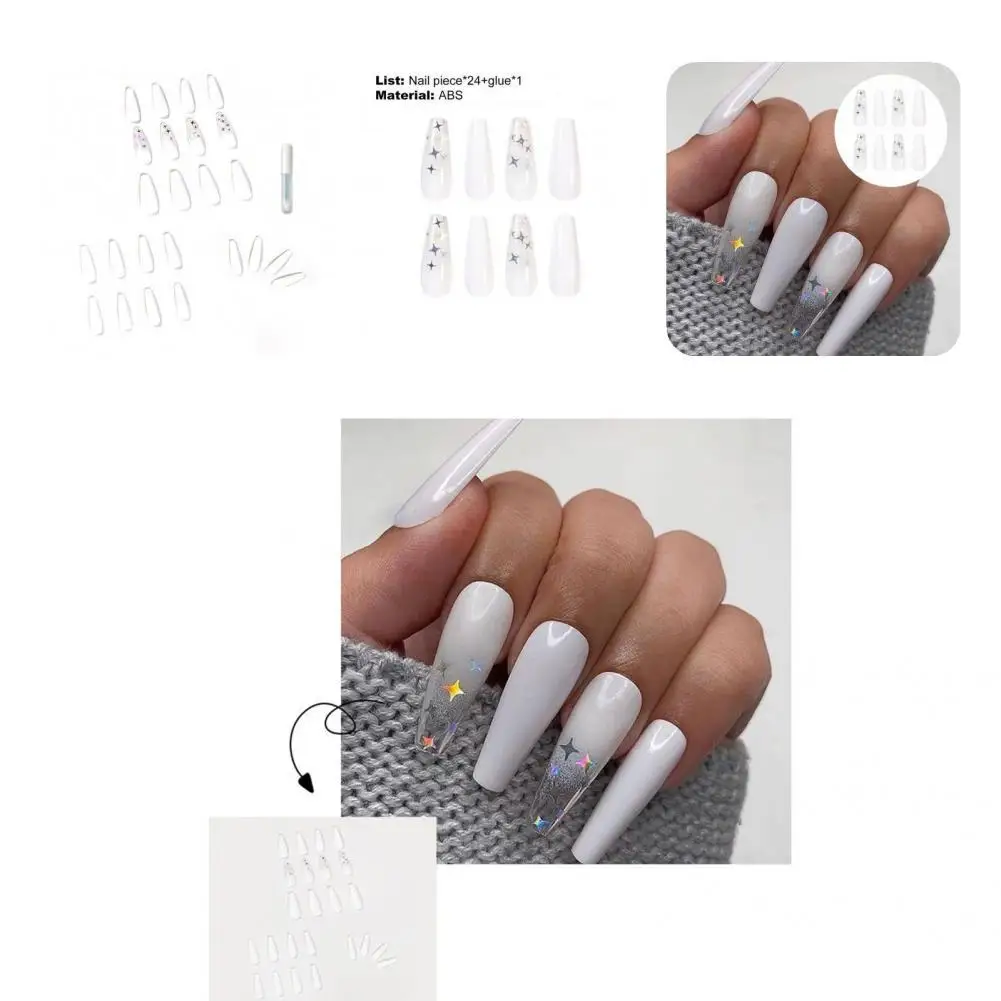 

Наконечник для наращивания ногтей, Привлекательный Декоративный наконечник для быстрого наращивания, накладные инструменты для маникюра