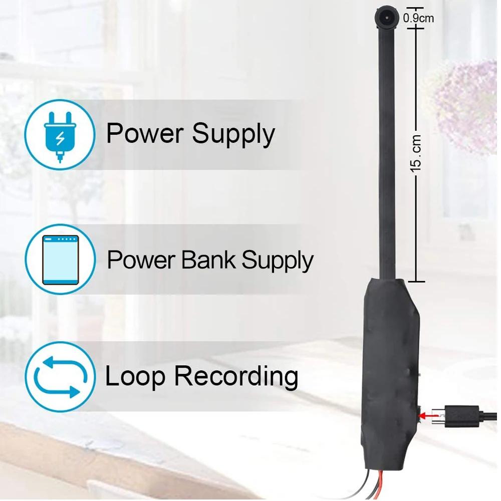 4 K WIFI Network Camera Webcam IP P2P HD Wide Angle Mini DIY Wireless Cam Module Motion Activated DV Camcorder Small | Электроника