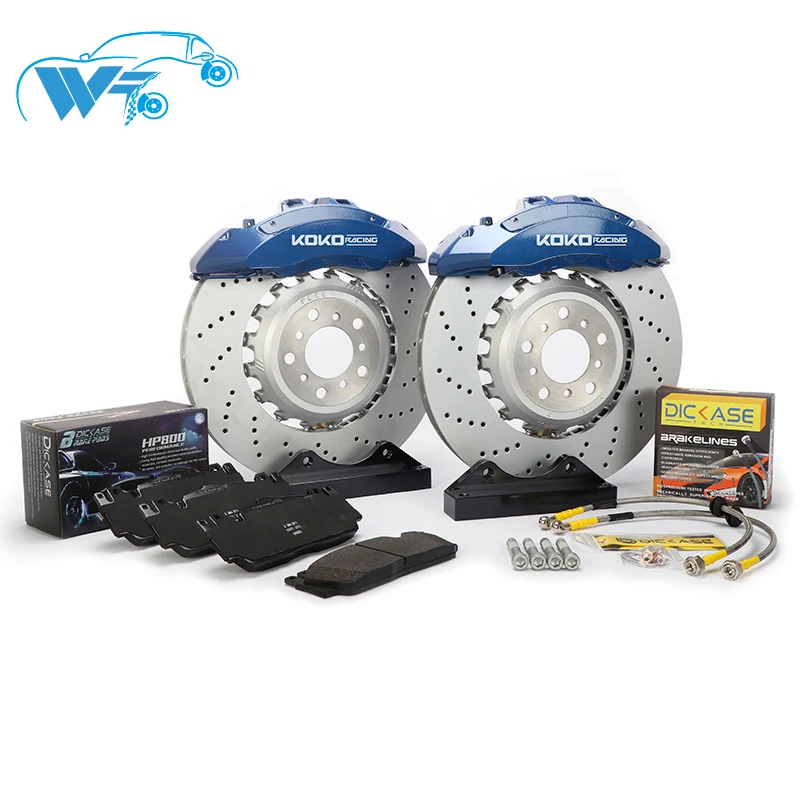 KOKO RACING car аксессуары дизайнерские тормозной MP6 суппорт 6 горшок 20 дюймов переднее