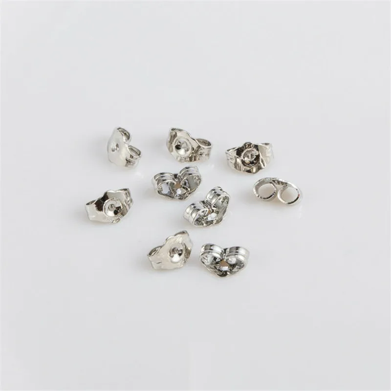 925 стерлингового серебра простые серебряные белые золотые беруши оптовая