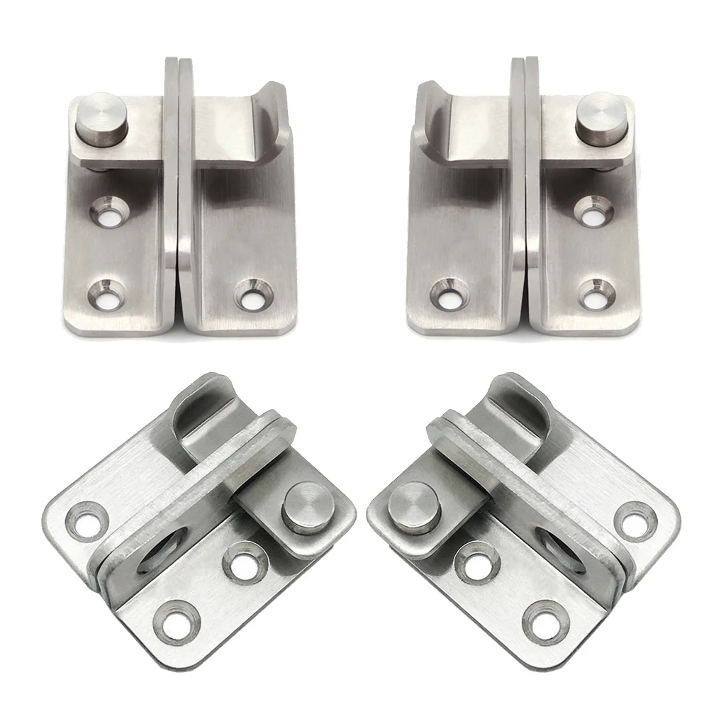 Нержавеющая сталь дверной болт защелка шурупы домашняя безопасная коробка ворот