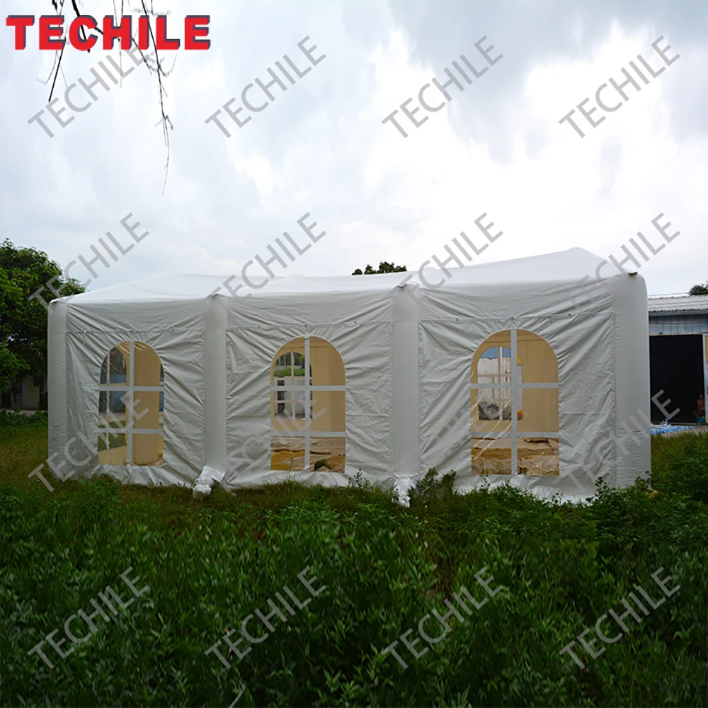 Бесплатная доставка верхняя одежда белая надувные свадебные вечерние палатка