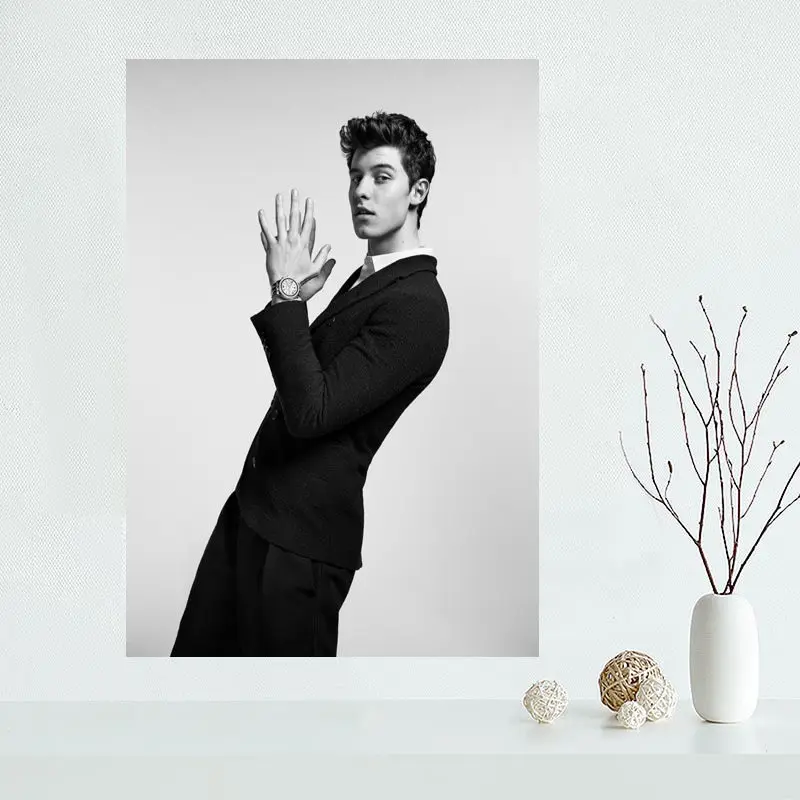 Изготовленный На Заказ Shawn Mendes художественный плакат на холсте ткань постер