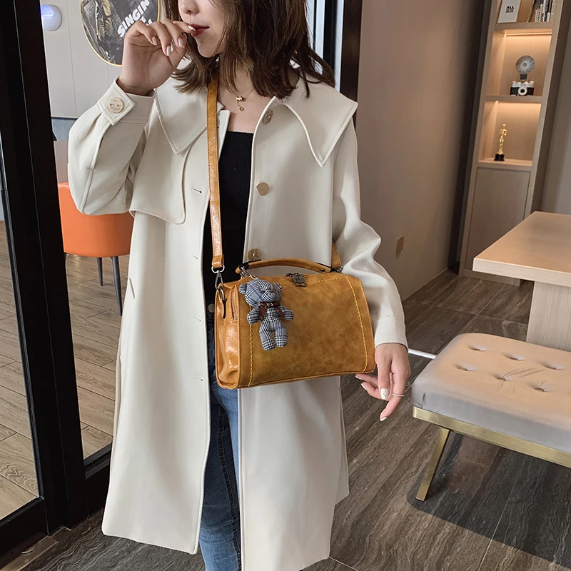 Сумки для женщин мессенджер 2019 женские сумки бостонские кожаные на плечо