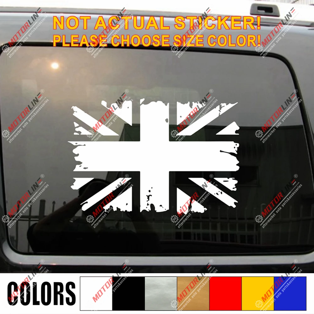 Флаг Великобритании Юнион Джек наклейка автомобиля винил без bkgrd проблемных