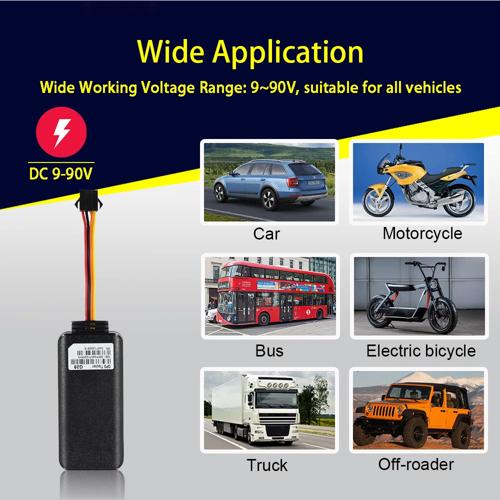 Vjoycar 2021 новейший настоящий 4G Автомобильный GPS трекер ACC Обнаружение порезанное