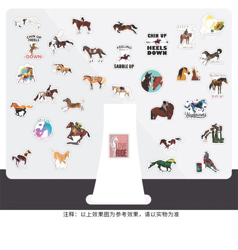 50 шт. водонепроницаемые наклейки для чемоданов и ноутбуков | Игрушки хобби