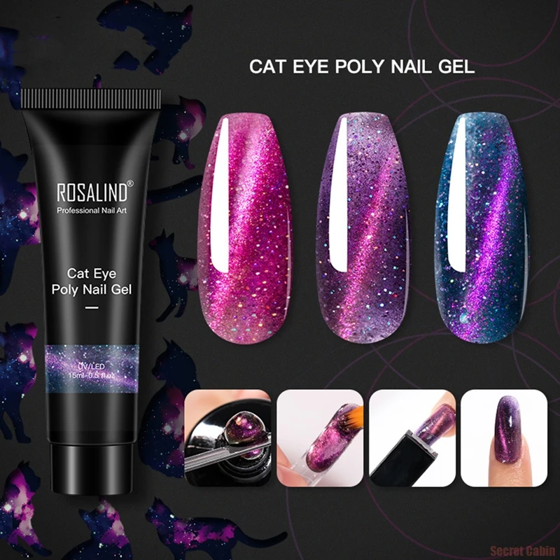 

15ML Poly Nail Gel Finger nail art Manicure Acryl gel Varnish hybrid Polish Extension