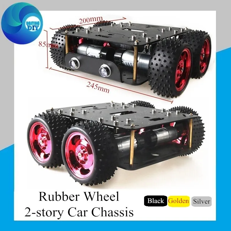 Смарт-2-сюжет Робокар Поли комплект 2-х слойный металлические шасси автомобиля Р/У