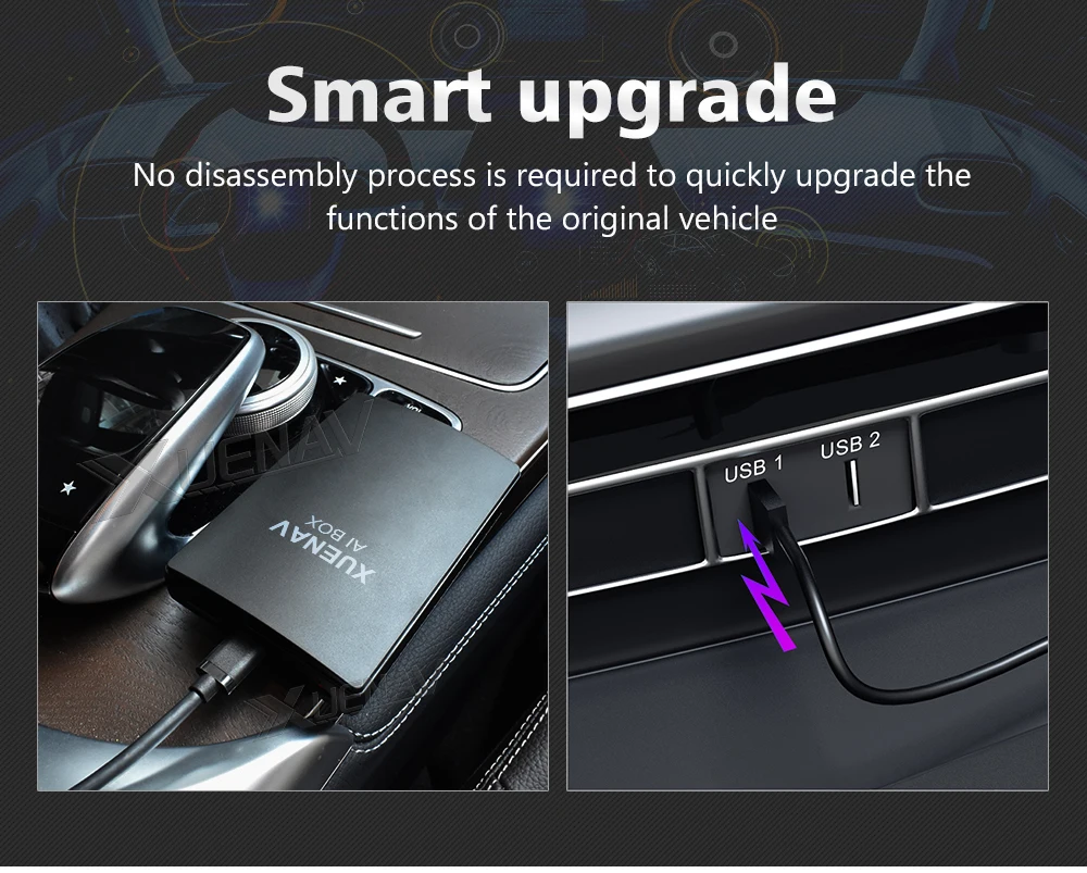 Блок искусственного интеллекта Applepie Mini беспроводной CarPlay для Volvo S60 S90 XC60 XC40 V40 XC90 V60
